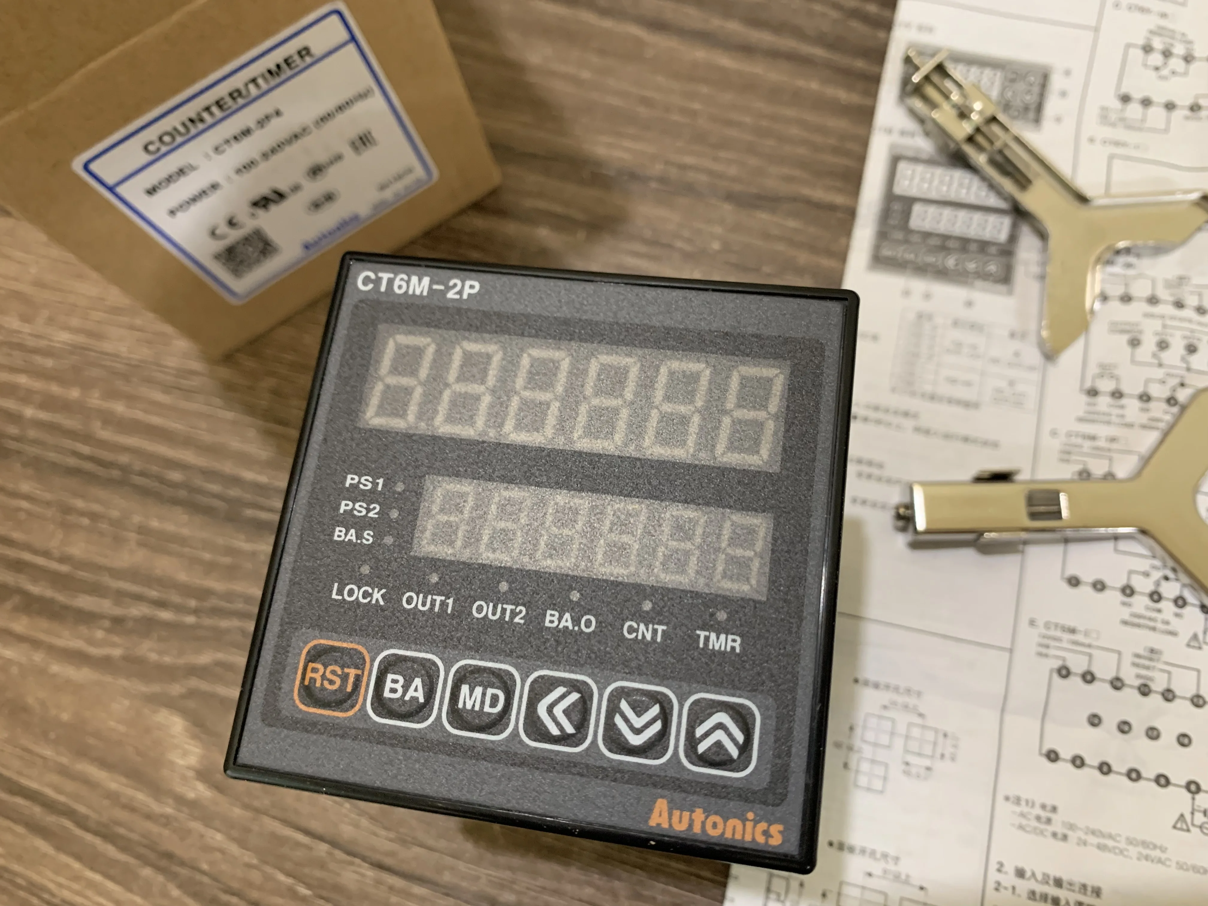 Autonics Count / Timer CT6-2P (CT6M-2P4 new model) [new original authentic] | Инструменты