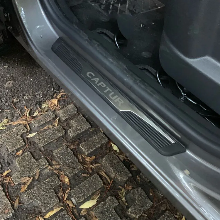 Подходит для Renault captur 2016 2017 2018 2019 Стайлинг автомобиля накладки на пороги из
