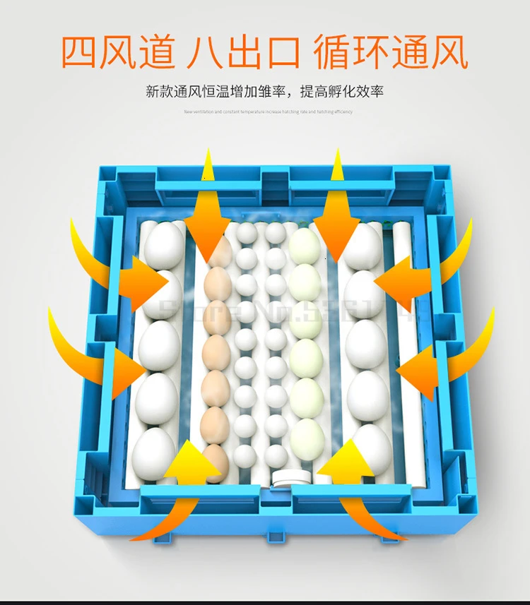 

Digital Egg Incubator Machine Automatic Hatchery Turning Temperature Control Farm Chicken Controller Incubadora Couveuse