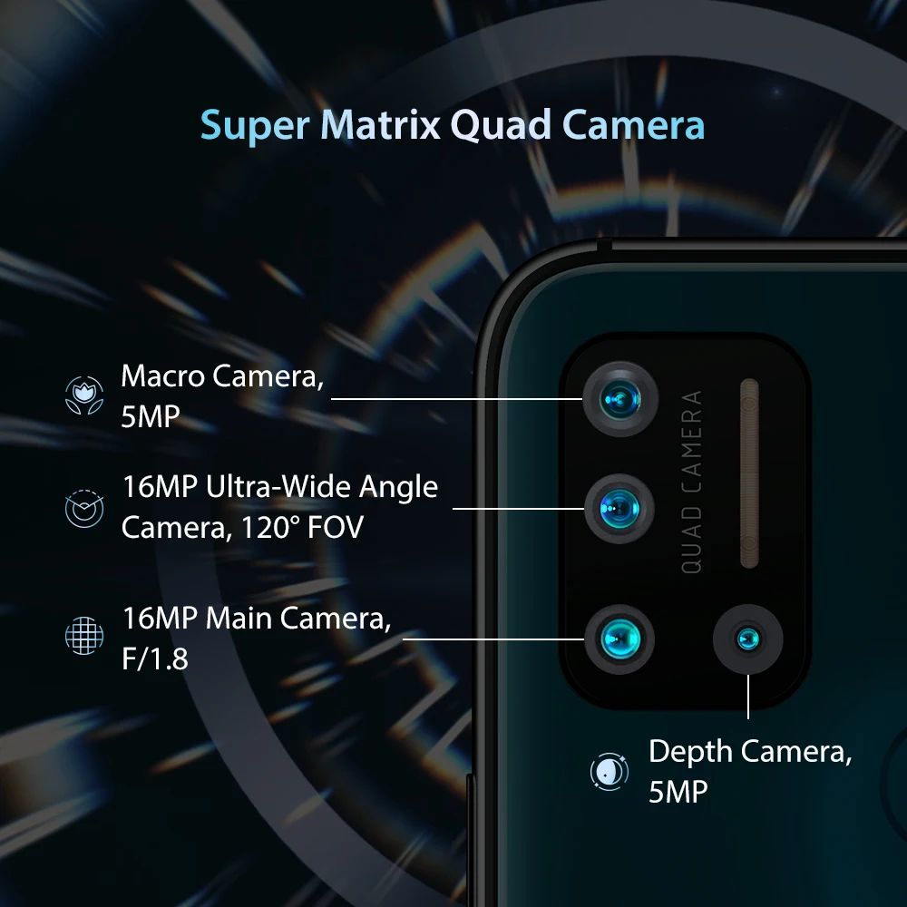 UMIDIGI A7 Pro Android 10 6 3 &quotFHD + 64 и 128 ГБ глобальная Версия 16MPSelfie LPDDR4X Восьмиядерный