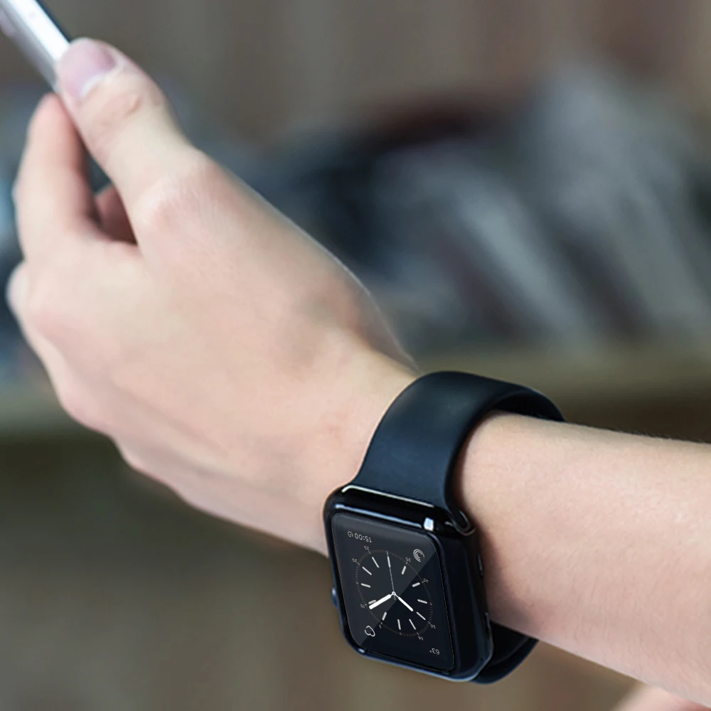 TPU Slim Soft Case for Apple Watch Series 1 2 3 38MM 42MM Plating Protective Cover for iwatch Series 4 40MM 44MM TPU Slim Soft Case for Apple Watch Series 1 2 3 38MM 42MM Plating Protective Cover for iwatch Series 4 40MM 44MM