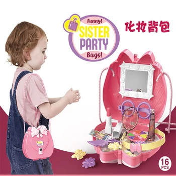

Pretend Play Girls Kit Toy Make Up Kits Kid Beauty Safety Toy For Kids Makeup Beauty & Fashion Toys Children Gift