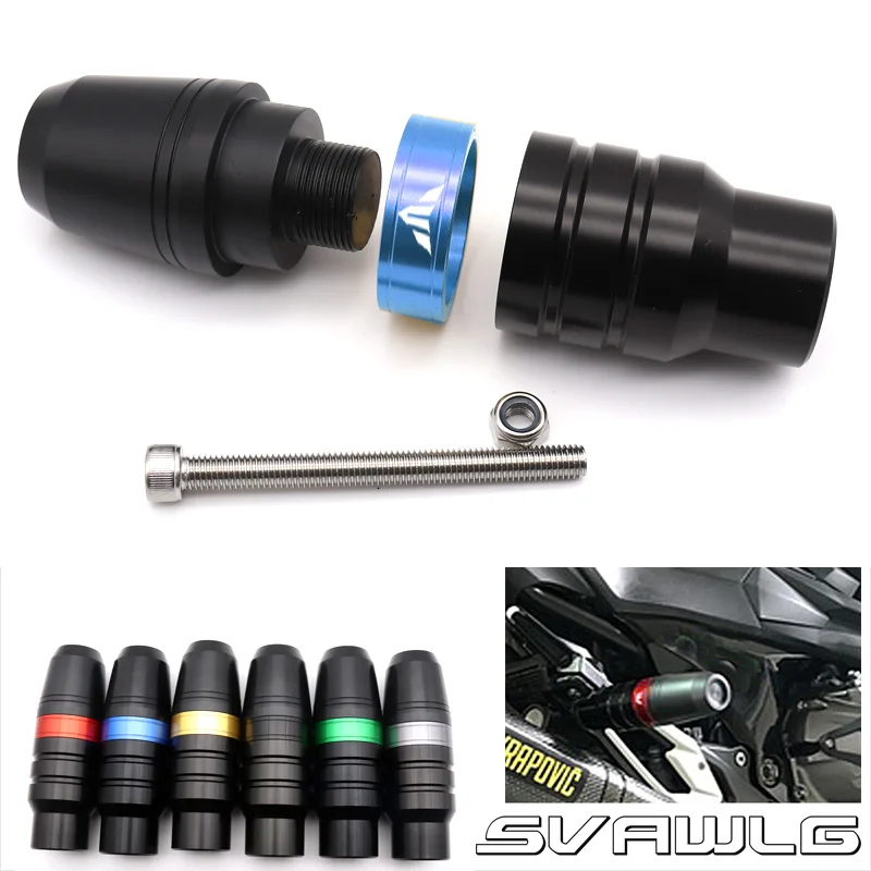 Moto Protezioni Di Caduta Di Scarico Telaio Cursore Anti Crash Pad Protector Per Yamaha Mt-07 Mt-09 Mt-10 Mt-03 Mt-01 Mt-125