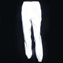 Эластичные уличные модные светящиеся Брюки Повседневные Вечерние брюки для скалолазания Клубная одежда спортивные Высокая талия бег длинные дропшиппинг