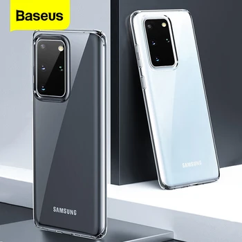 

Baseus Clear Phone Case For Samsung S20 Case Coque Thin Soft TPU Transparent Back Cover For Samsung Galaxy S20+ S20 Ultra Fundas
