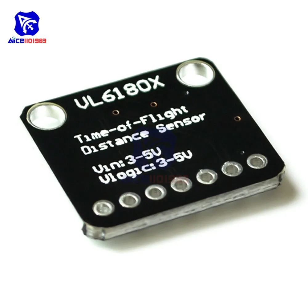 diymore VL6180X Range Finder Optical Ranging Sensor Module I2C Interface 3.3V 5V IR Emitter Ambient Light TOF for Arduino