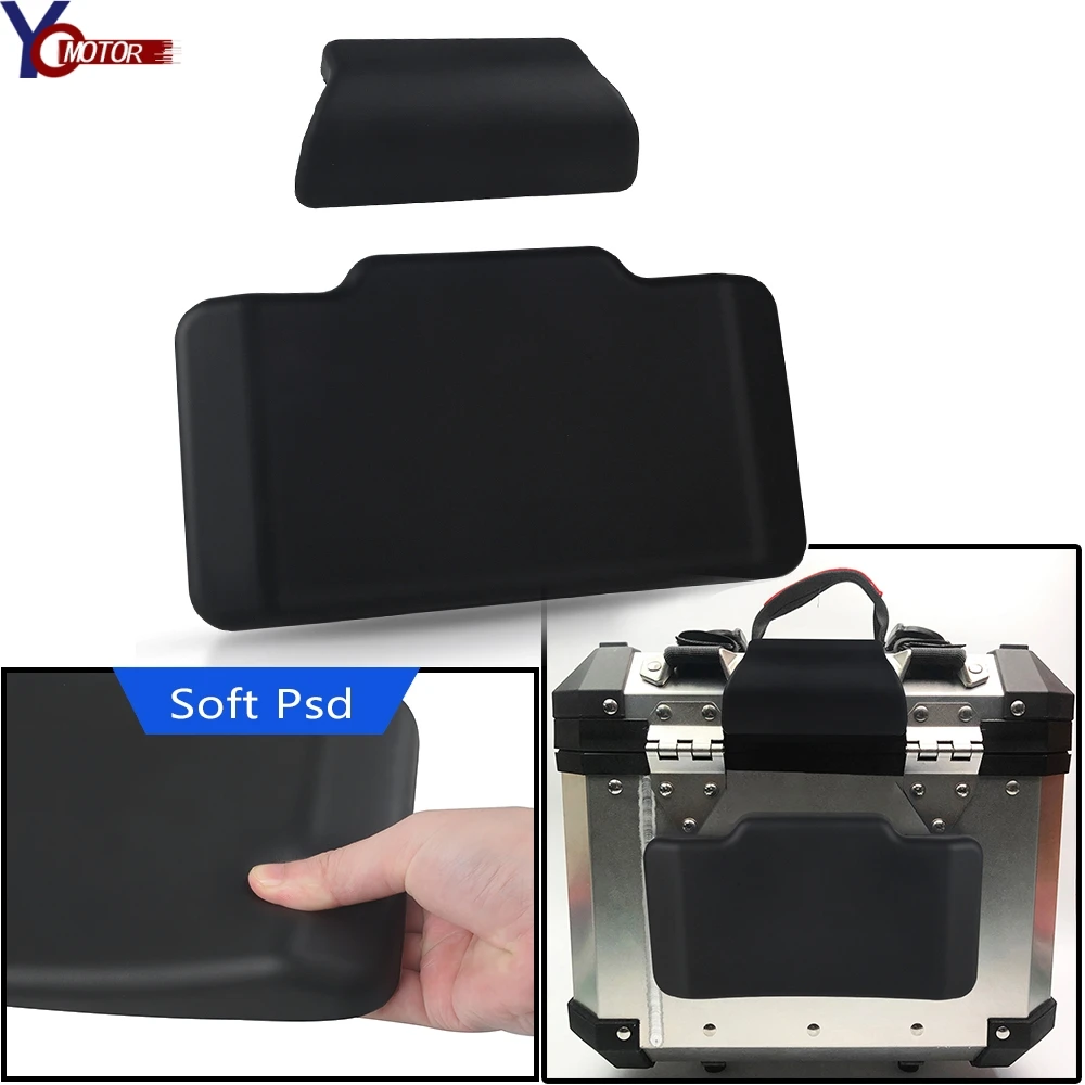 

For BMW f800gs F 800 GS ADV R1200GS R 1200 GS ADVENTURE high PS foaming with 3M sticker Motorcycle Rear Case Backrest Pad