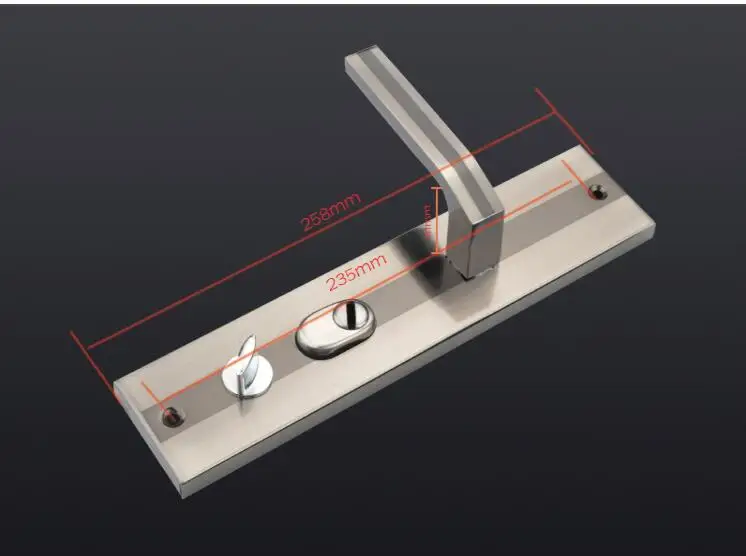 Segurança, Sólido trava dupla para Barthroom e