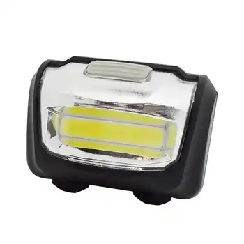 

COB LED Mini Headlamp Flashlight 3 Modes Waterproof Headlight Outdoor Hiking Head Lamp Torch Camping Lantern with Headband AAA