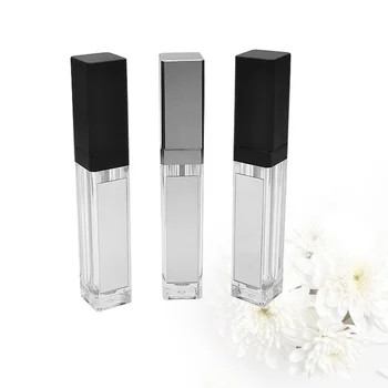

3pcs 7ml Labial Glair Tube Empty Labial Glair Tube LED Light Lip Glaze Bottle with Mirror (Random Delivery)