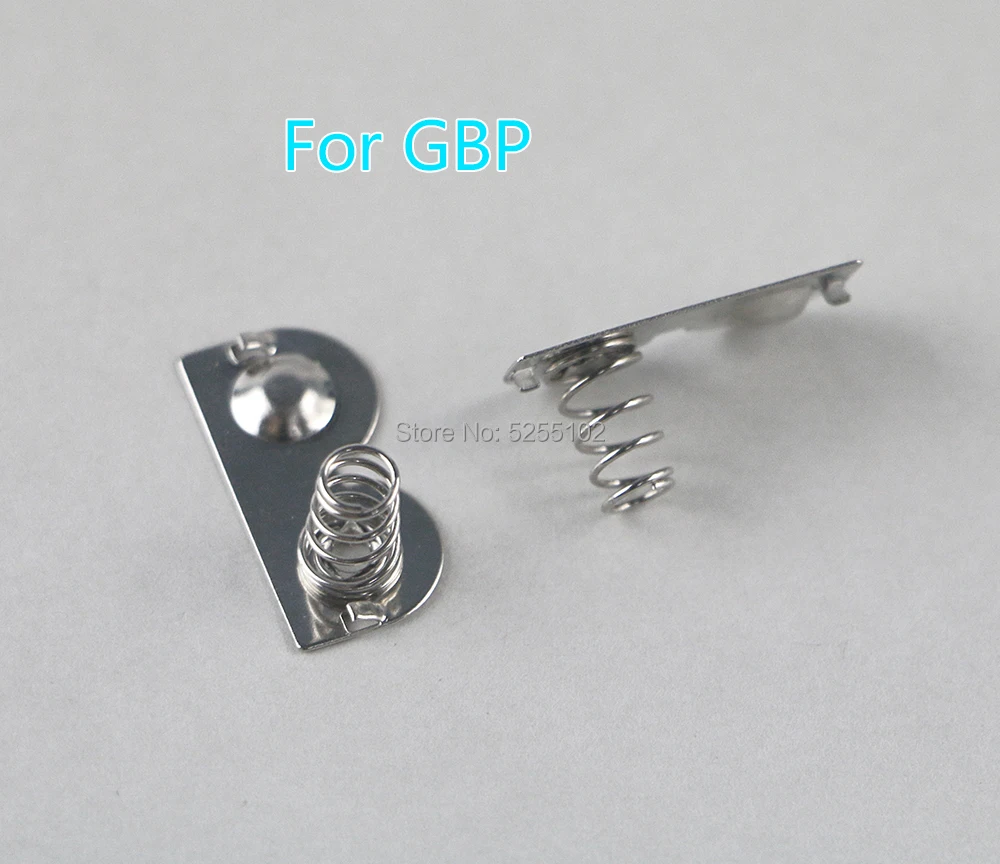 3 Pezzi Per Nintendo Gameboy Pocket Console Di Gioco Terminali Batteria Contatti A Molla Molla Batteria Per Tb