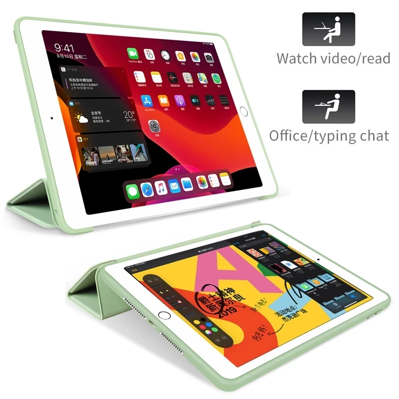 Soft TPU Back Protective Case For iPad 9.7 10.2 10.5 Air 4 10.9 11 Smart Cover for iPad mini 6 8.3 Mini 4 5 Tablet Case