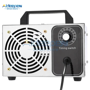 

110V 220V 28g/h Ozone Generator Ozonator Machine Air Purifier Air Deodorizer Sanitizer With Timing Switch Clean Formaldehyde