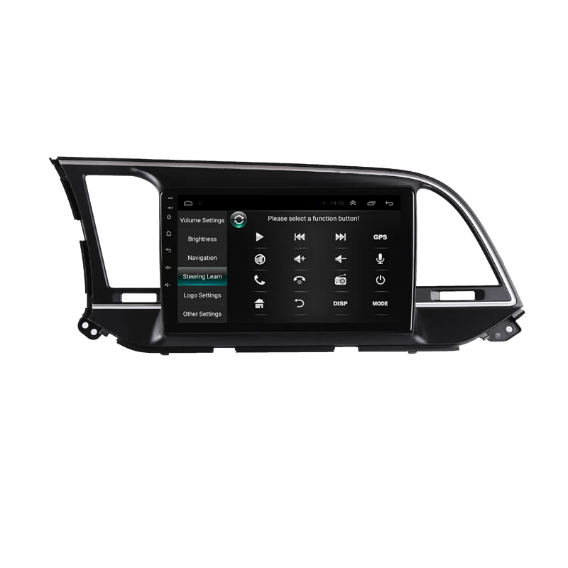 Best 9" Android 9.1 Car DVD Video Player GPS For HYUNDAI ELANTRA 2016 2017 headunit audio car radio stereo navigation bluetooth wifi 20