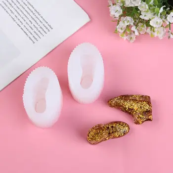 

Cute Mini Size Sports Shoes Slippers Pendant Silicone Mold Resin Jewelry Making 634D