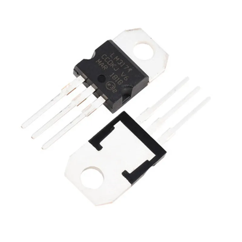 10pcs LM317T TO-220 LM317 TO220 1.2V to 37V 1.5A Voltage Regulator | Обустройство дома
