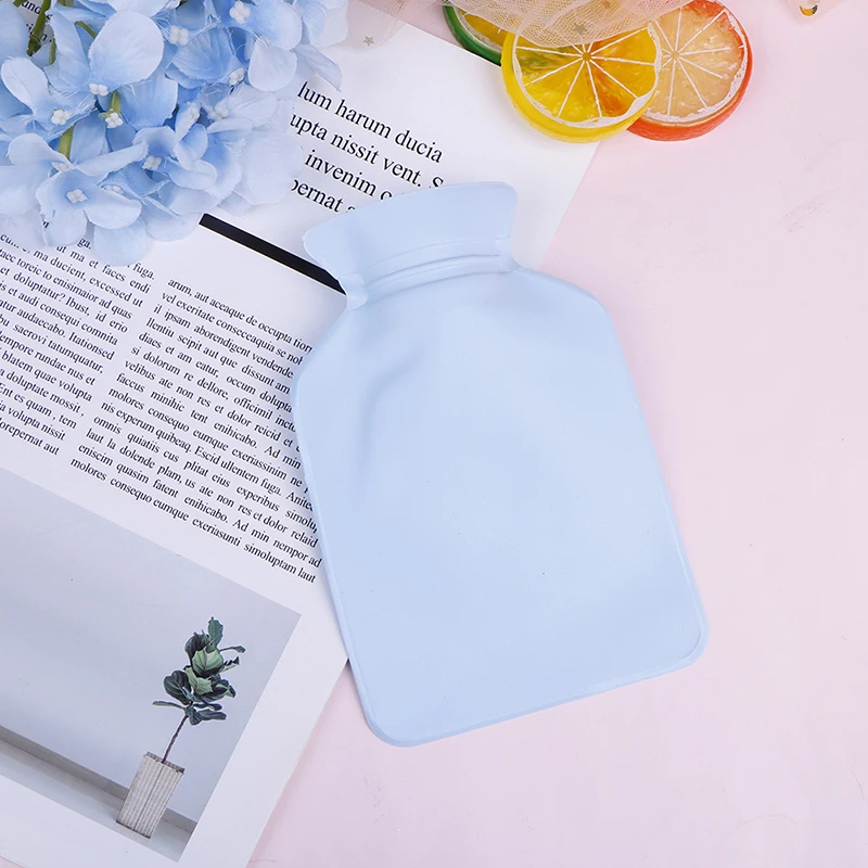 1pc Mini Portable Hot Water Bag Bottle Winter Cartoon Heat-resistant Water Bottler Warmer Hand Warmer for School Home Office