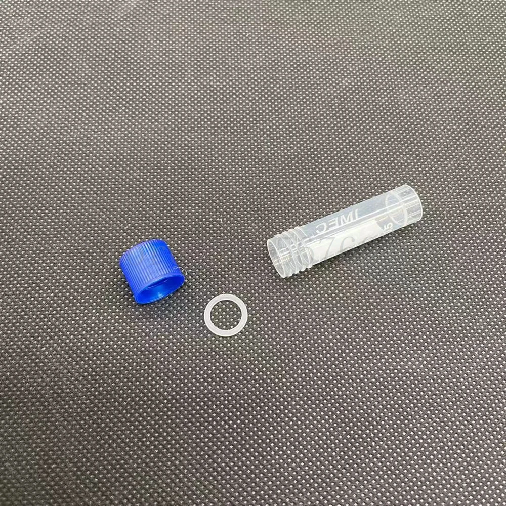 1set include one piece 81- lattice digital code Storage Box for Store Cryovial+81pieces 1.8ml plastic Refrigerating tube