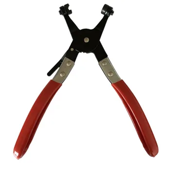 

New Professional Metal Locking Car Pipe Hose Clamp Pliers Fuel Coolant Clip Curved Throat Tube Plier Car Repair Tools