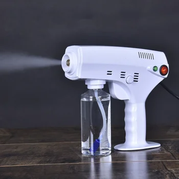 

Household Face Spray Tool Handheld Nano Sprayer Face Water Replenisher Beauty Instrument with Original US Plug without Light Whi