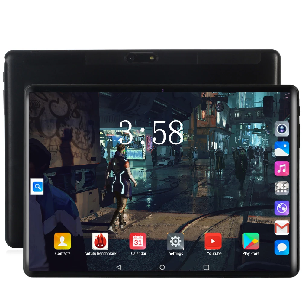 

tablet stand 10.1 inch Tablet Pc Octa 8 Core 128GB Tablets Android 8.0 WiFi Bluetooth GPS 3G 4G Phone Call Dual SIM 64GB FDD tab