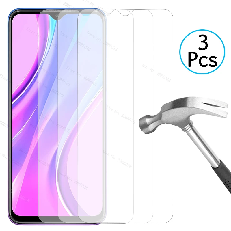Купить Комплект из 3 предметов Красный 9 премиум класса закаленное стекло для Xiaomi Redmi T Note | Стёкла и плёнки для телефонов (4001158700419)