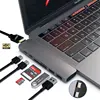 USB 3,1 tipo-C a HDMI compatible con adaptador 4K Thunderbolt 3, USB-C con Hub 3,0 SD TF lector PD para MacBook Pro/Air 2022 ► Foto 2/6
