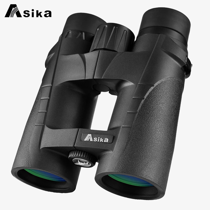 Asika Binoculars professional Camping Hunting Scopes with Neck Strap Carry  Bag Telescope wide angle binocular Lll Night Vision
