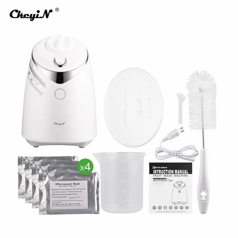 Automatic Fruit Natural Vegetable Milk Face Mask Maker Machine Set DIY Facial Treatment Collagen Home Use Beauty Salon SPA