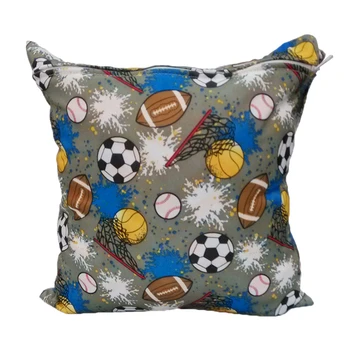 

New Printed Double Zippered Wet/Dry Bag Waterproof Wet Cloth Diaper Backpack Reusable Diaper Cover WetBag Baby Diaper Bags