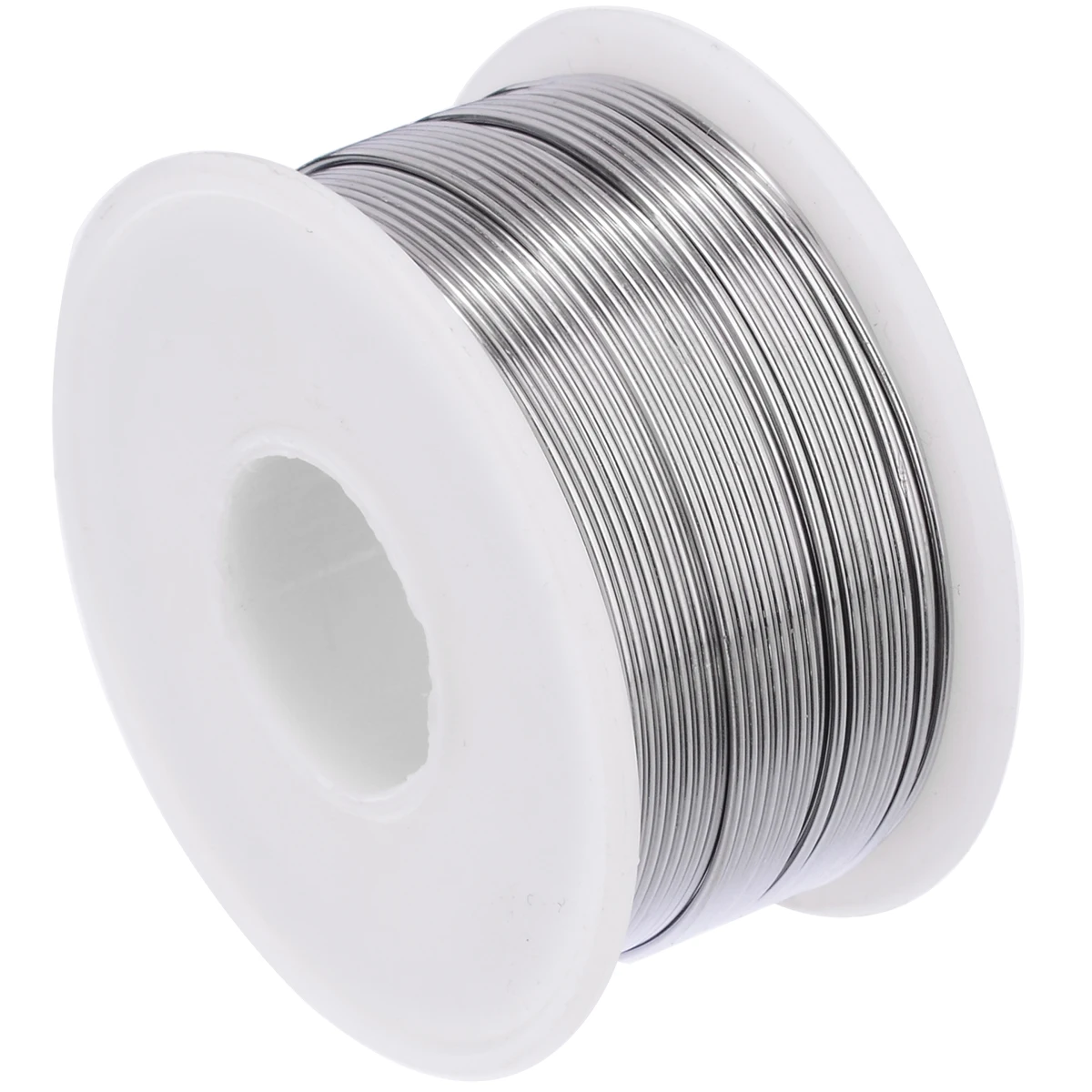 1pc Solder Wire 63/37 Tin lead Solder Wire Rosin Core Soldering 2% Diameter Approx 0.8mm Flux Reel Tube Silver