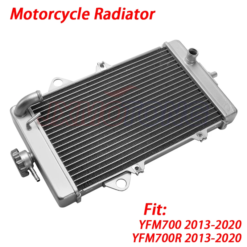 Atv Aluminum Radiator Water Tank Cooling Cooler For Yamaha Raptor 700