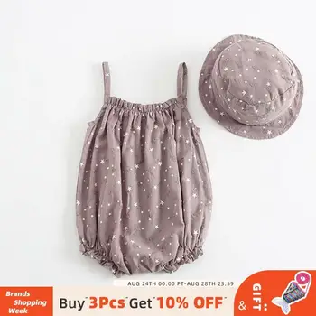 

Bear Leader Kids Baby Rompers 2020 New Summer Fashion Baby Girl Cute Jumpsuit Star Pattern Outfits Newborn Baby Clothing Clothes