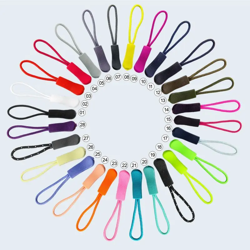 

Color zipper pull bag tactical backpack end fit rope label holder zipper pull label accessory zipper pull DIY zipper pull