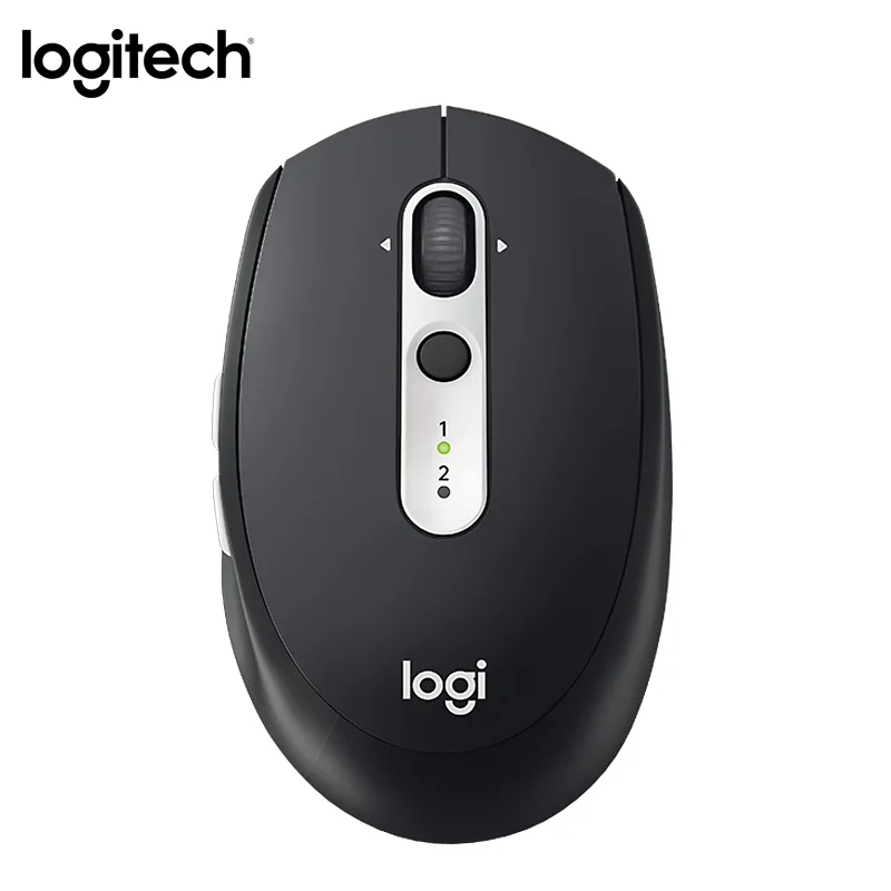 

Logitech M585 Wireless Mouse Bluetooth Multi-Device & Tasking Flow Curved Design Ultra-Precise Scrolling Mice for Windows Mac PC