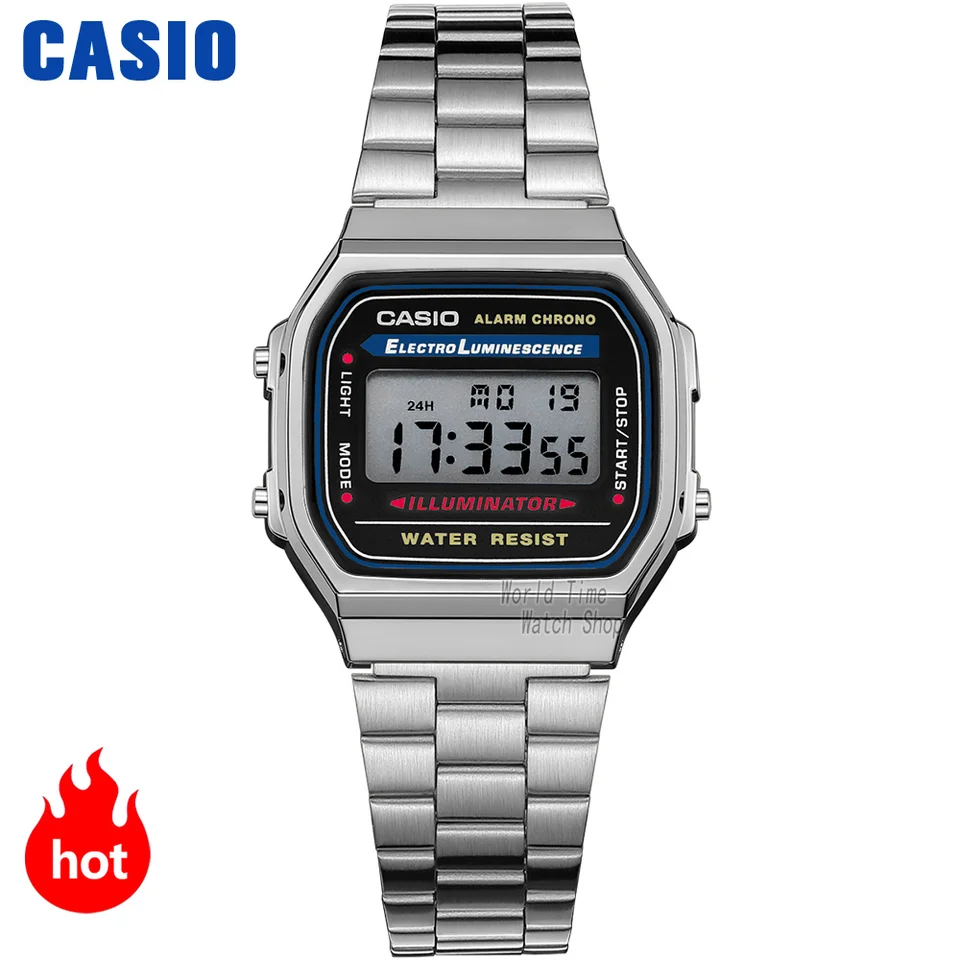 casio illuminator silver