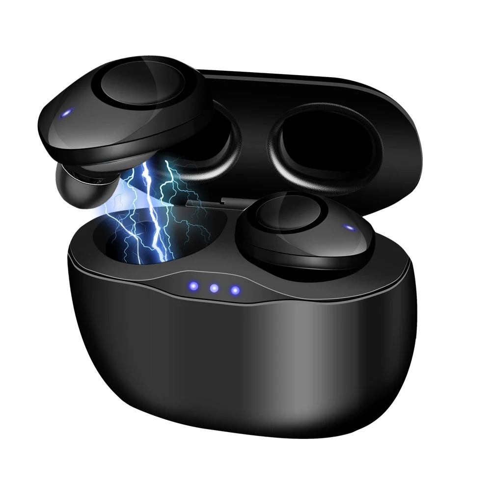 TWS серии T20 Беспроводные наушники с зарядным устройством Bluetooth 5 0 Airbuds HD стерео