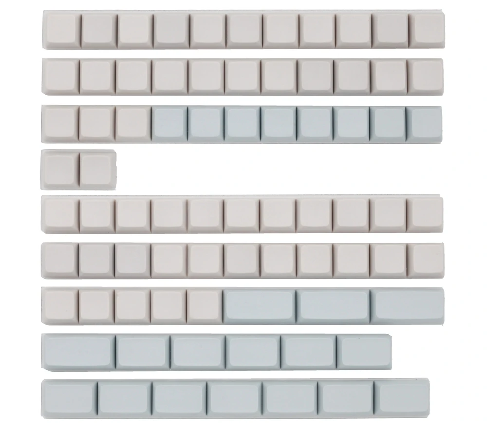 ergodone XDA无刻配列图