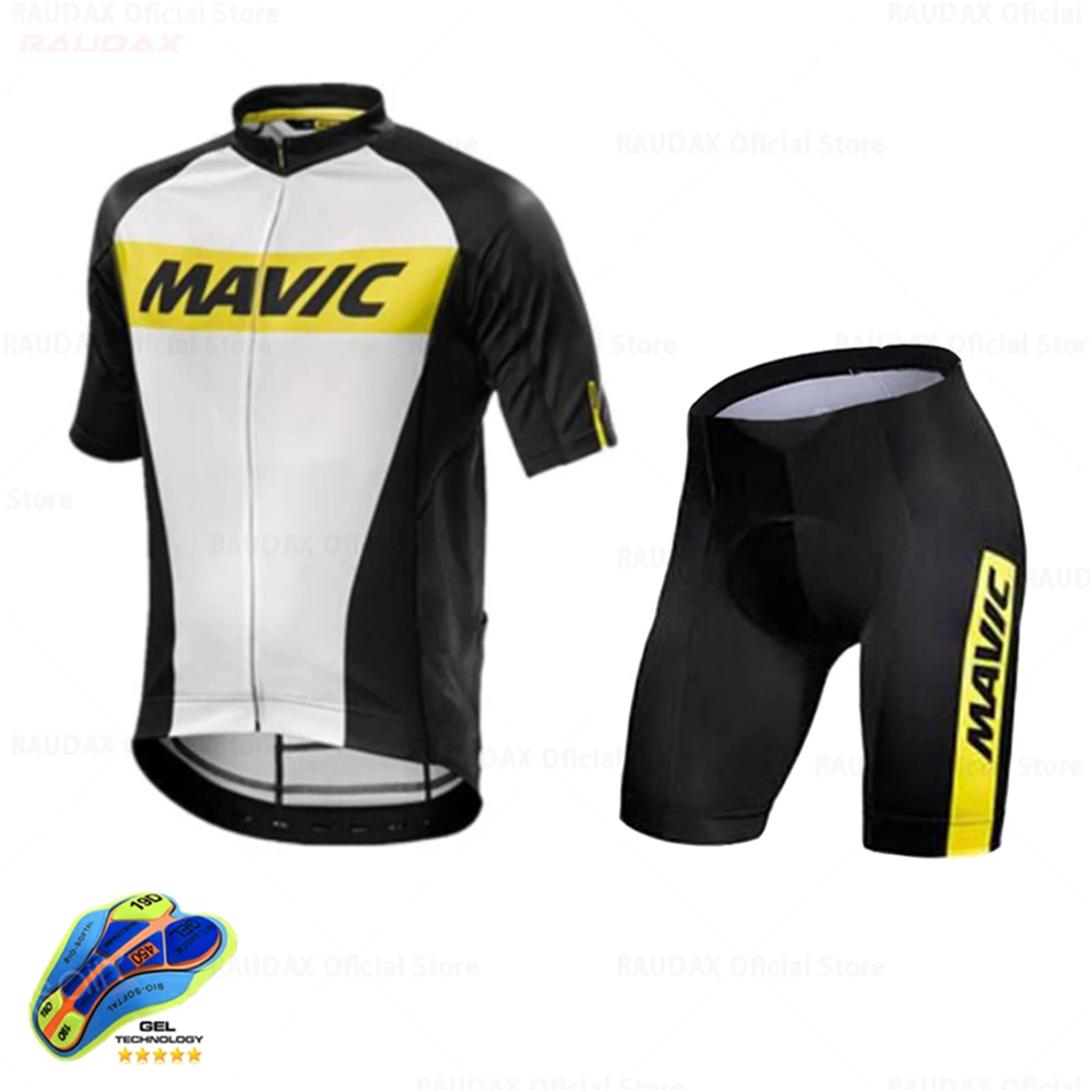 Normal cycling set Mavic Велоспорт Джерси Pro Team велосипедные комплекты MTB Одежда для велоспорта Мужская одежда для горного велосипеда одежда для Майо Ropa Ciclismo триатлон - Цвет: Normal cycling set