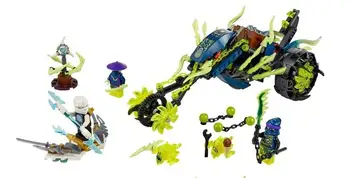 

298pcs Ninja Chain Cycle Ambush Motor Masters of Spinjitzub Model Building Blocks Chidlren Toys Bricks 10395 birthday Gifts