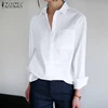 Hot Sale Shirt Elegant Blouse Chemise Spring-Buttons Blusas Long-Sleeve Fashion Women Femininas 4000597985374