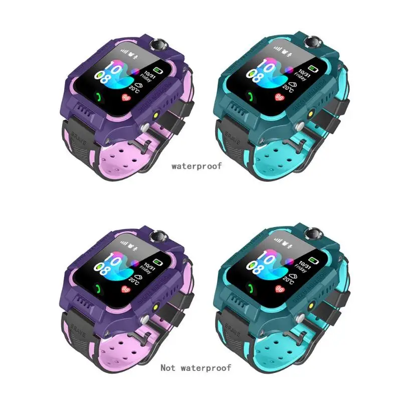 Смарт-телефон часы камера 1,44 дюйма не/водонепроницаемый сенсорный экран Android iOS малыш Gfit международный стандарт Radiatio без воздействия