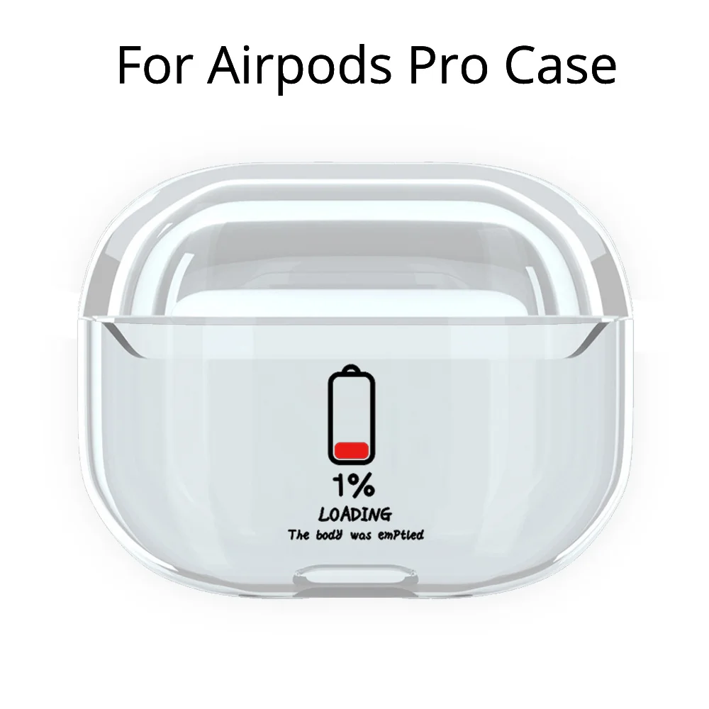 Милый мультяшный прозрачный чехол из поликарбоната для Airpods 3, беспроводная Защитная крышка для наушников, противоударный чехол для Apple Air Pods Pro, чехол для наушников - Цвет: For Pods Pro PC7013