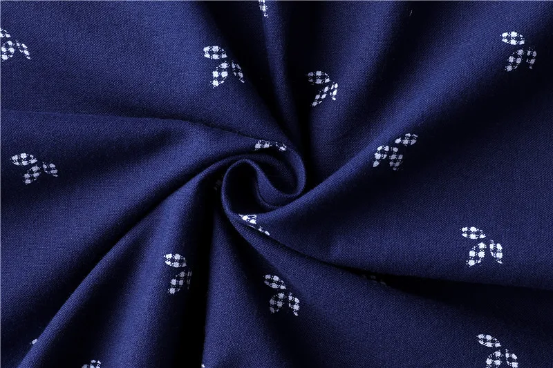 Men's 100% Cotton Printed Casual Shirt - Image 5