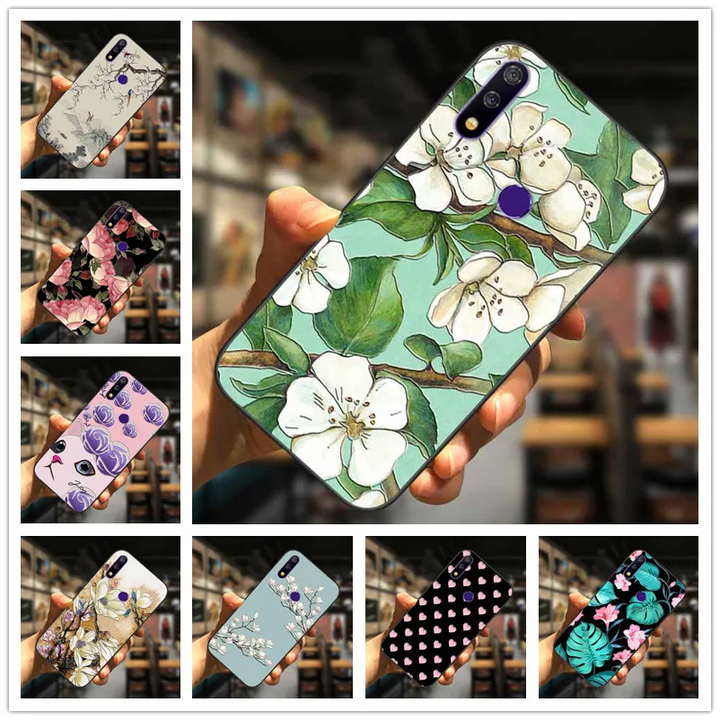 Для Umidigi A3s чехол 3D Blossom Emboss силиконовый для телефона Z2 Pro / Power 3 s Z2Pro мягкие