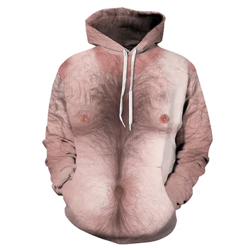 

2019 Funny Streaky Pork Print Men Hoodies Sweatshirts Male Tracksuit Hip Hop Casual 3D Hooded Autumn Winter Sweatshirt Plus Size