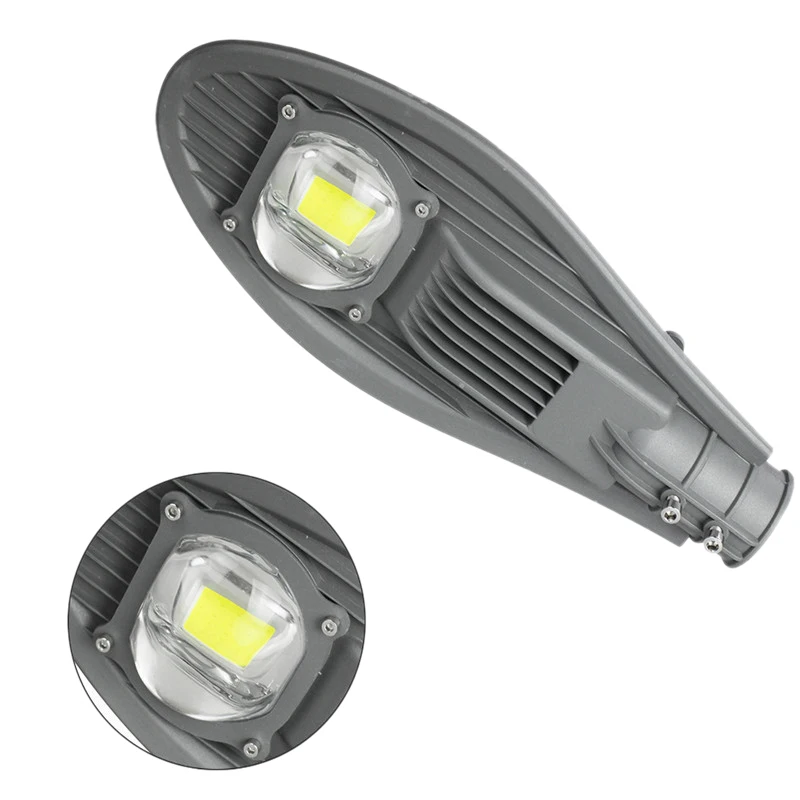 50W Led Straat Licht Waterdicht Ip65 Road Straat Schijnwerper Outdoor Tuin Licht Road Park Koplamp Ac85-265V-Cool wit