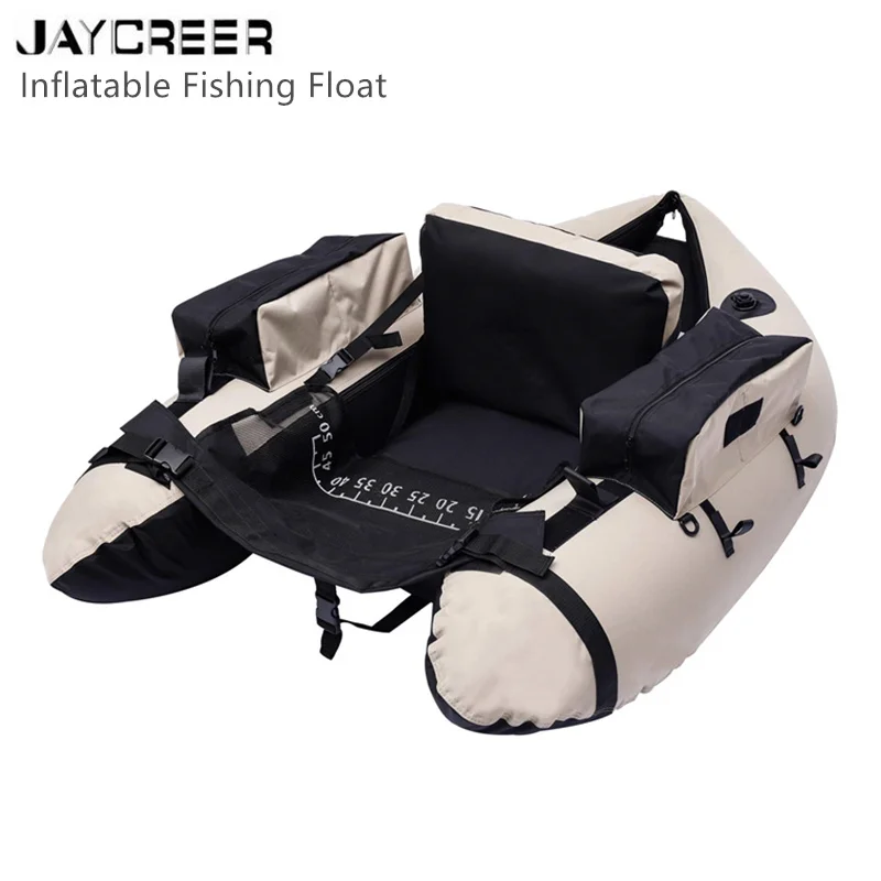 

JayCreer Inflatable Fishing Float Color Maybe Radom Load 158KGS