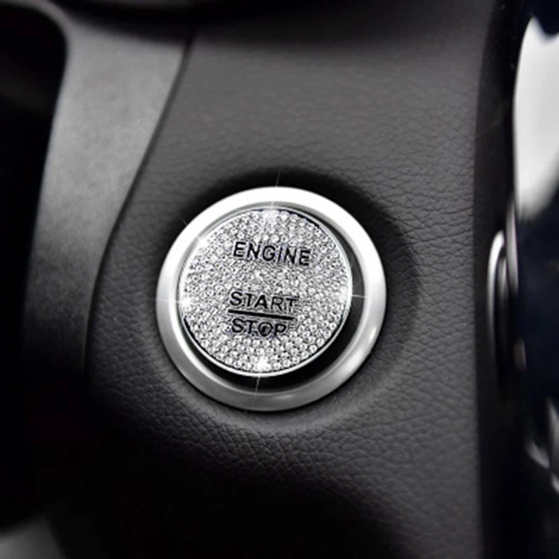 

Decoration Engine Push Start Button Cover Cap Start Button Decoration Sticker