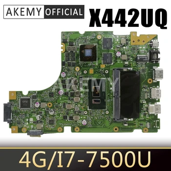 شراءاللوحة الأم للكمبيوتر المحمول X442UQ لـ ASUS VivoBook 14 X442UQR R419U X442UN X442UR X442UNR اللوحة الرئيسية الأصلية GT940MX 4GB-RAM I7-7500U